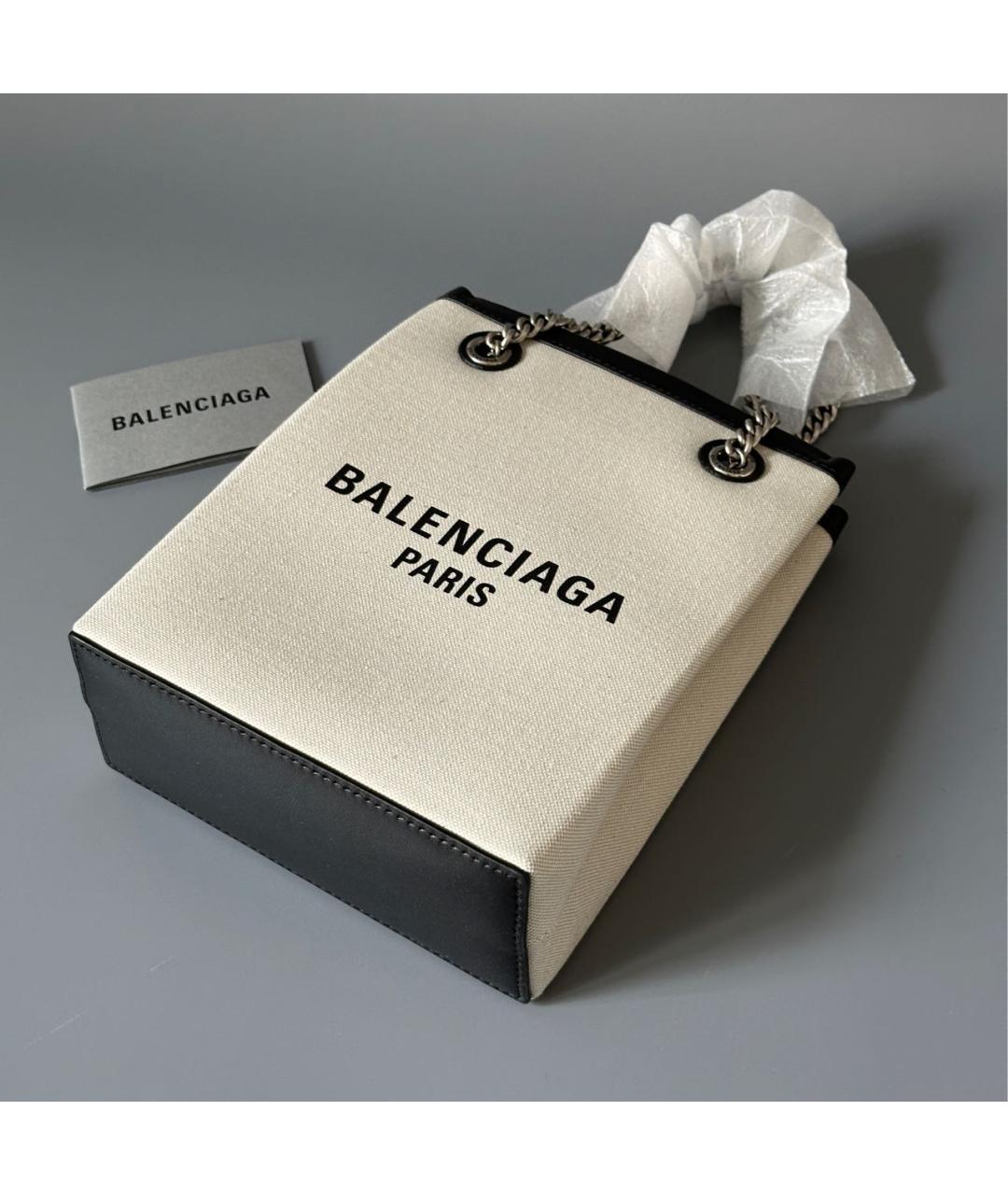 BALENCIAGA Бежевая сумка через плечо, фото 4