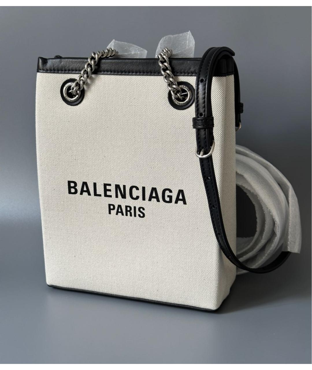 BALENCIAGA Бежевая сумка через плечо, фото 8