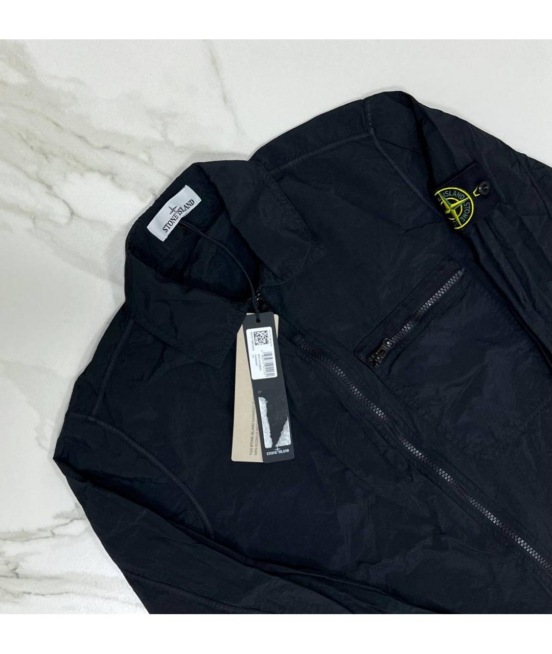 STONE ISLAND Черная куртка, фото 2