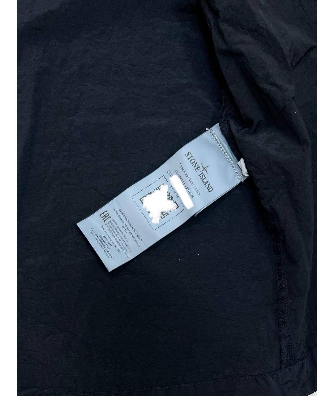 STONE ISLAND Черная куртка, фото 5