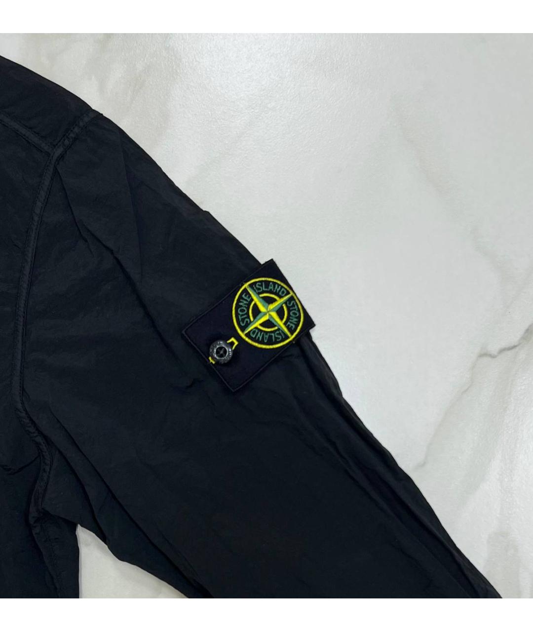 STONE ISLAND Черная куртка, фото 3
