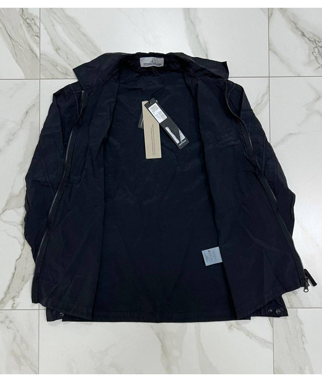 STONE ISLAND Черная куртка, фото 4