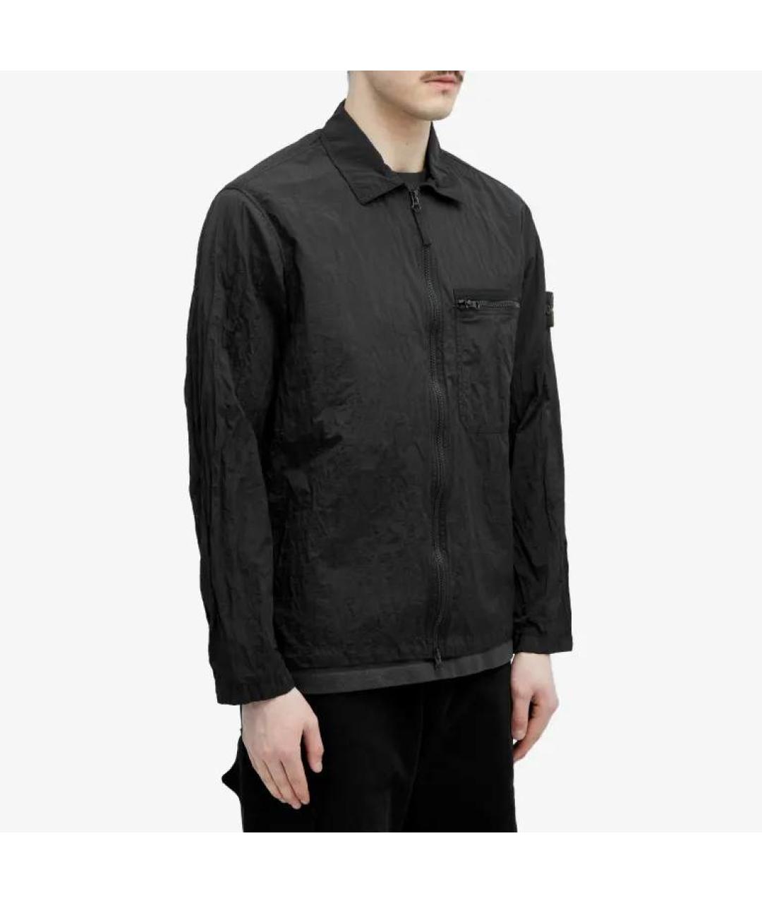 STONE ISLAND Черная куртка, фото 7