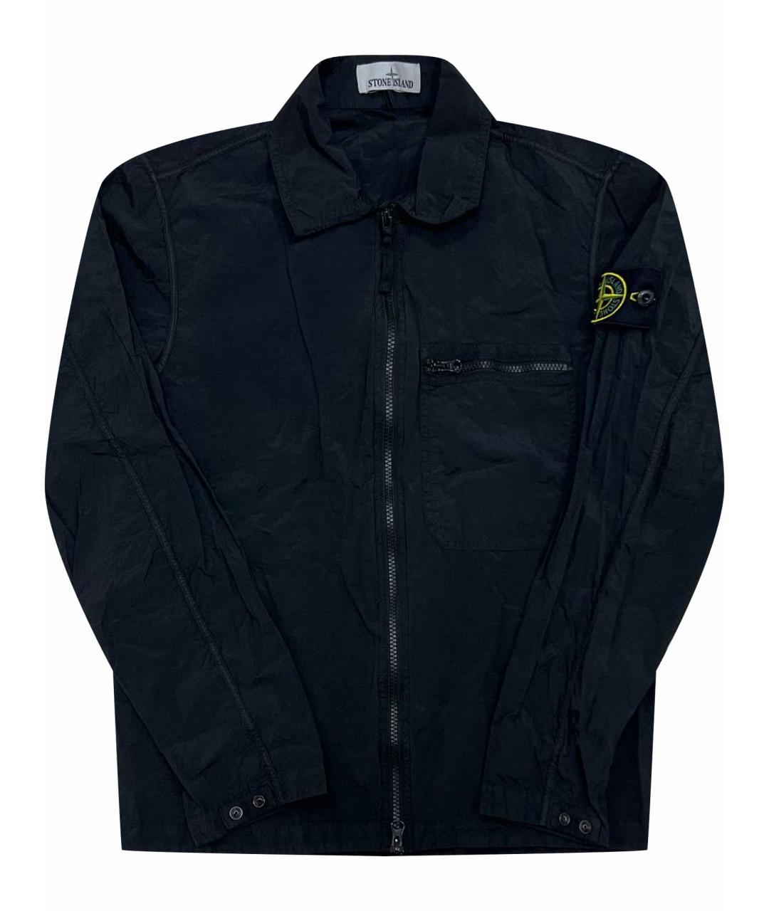 STONE ISLAND Черная куртка, фото 1