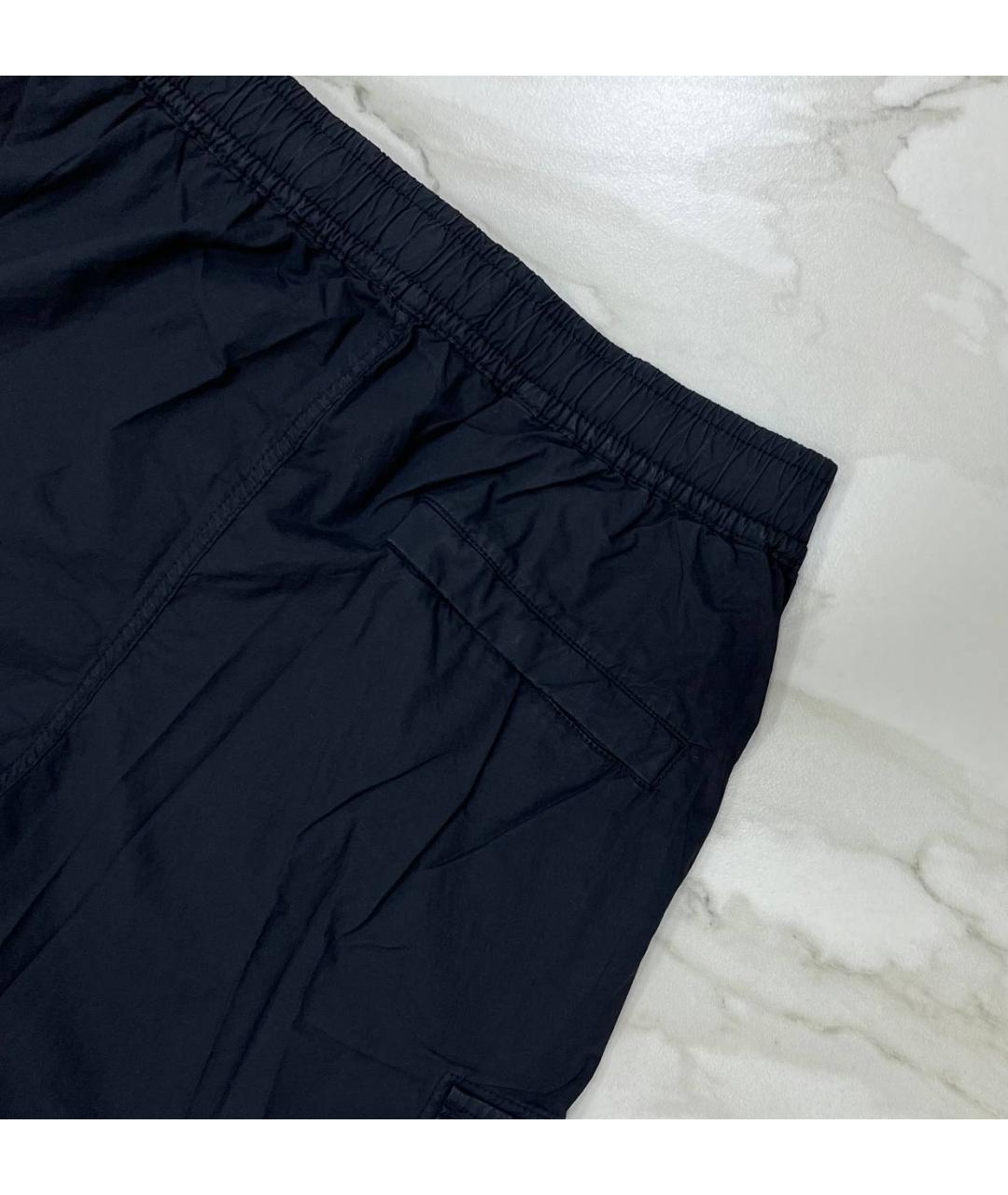 STONE ISLAND Темно-синие повседневные брюки, фото 6