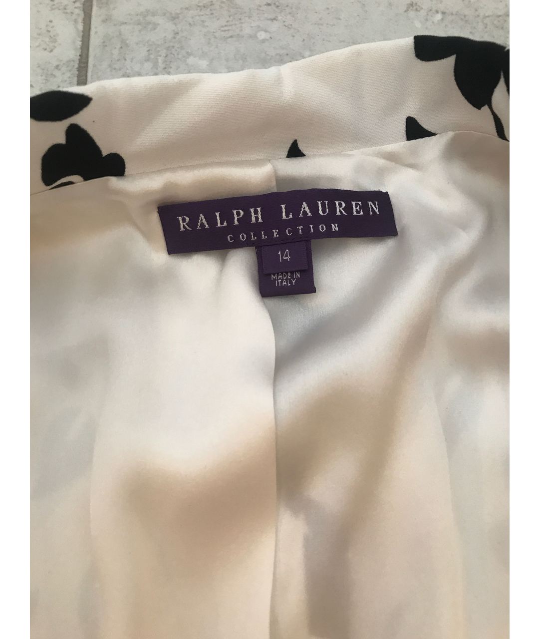 RALPH LAUREN COLLECTION Белый вискозный костюм с брюками, фото 3