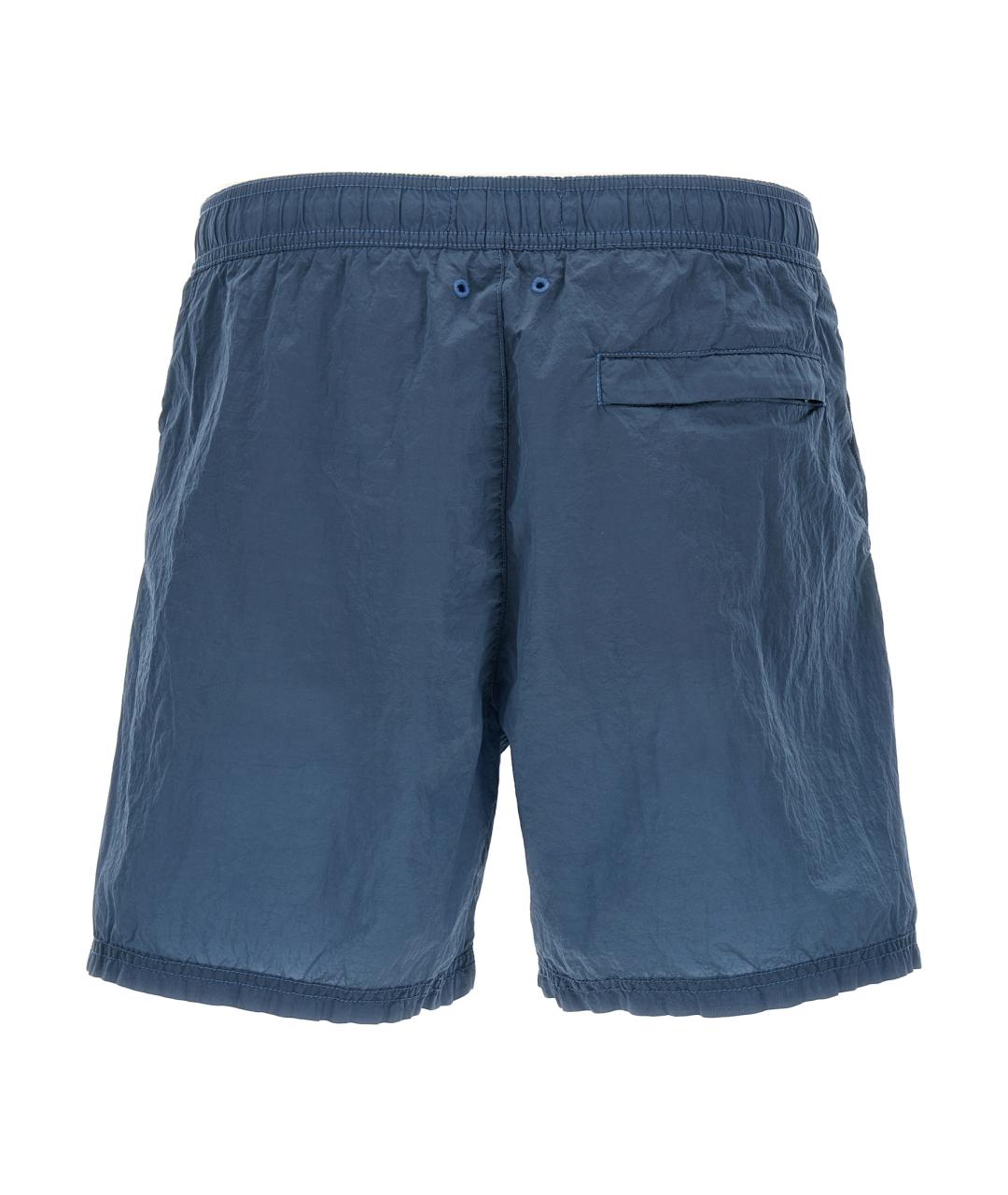 STONE ISLAND Синие полиамидовые плавки, фото 2