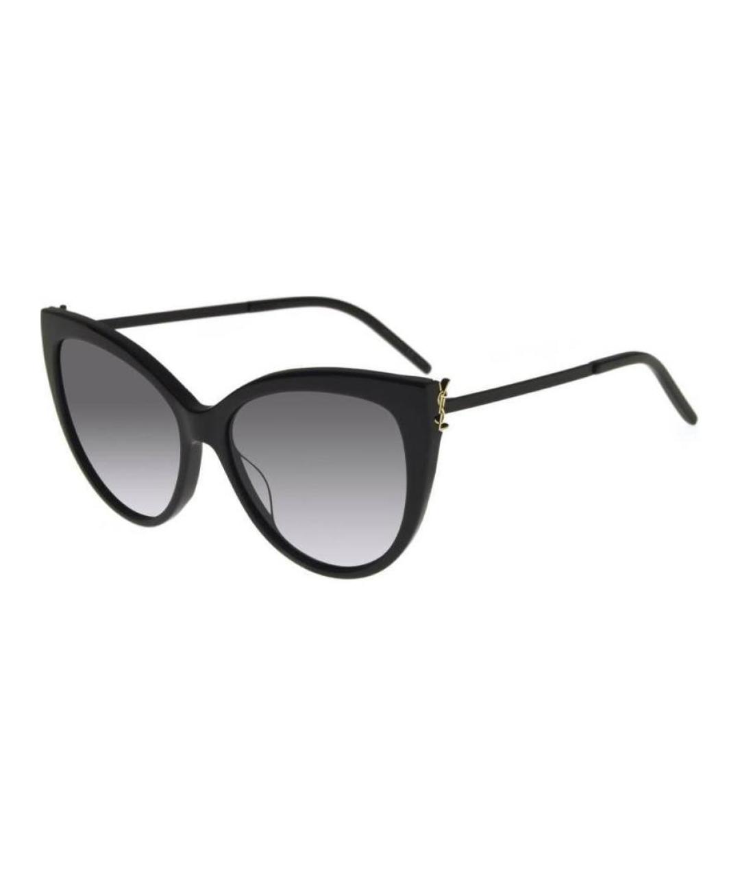 SAINT LAURENT Черные солнцезащитные очки, фото 1