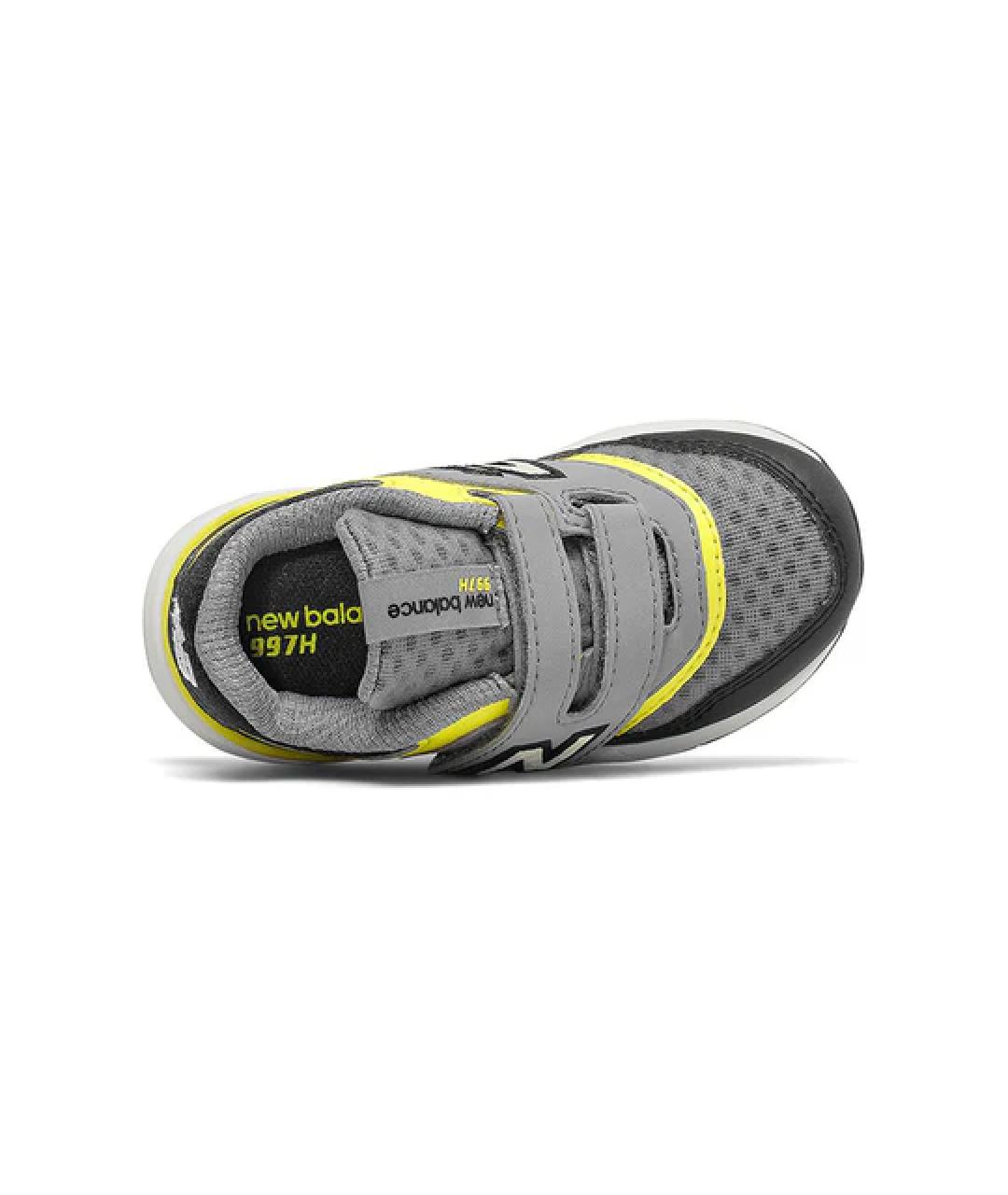 NEW BALANCE Серые кожаные кеды, фото 2