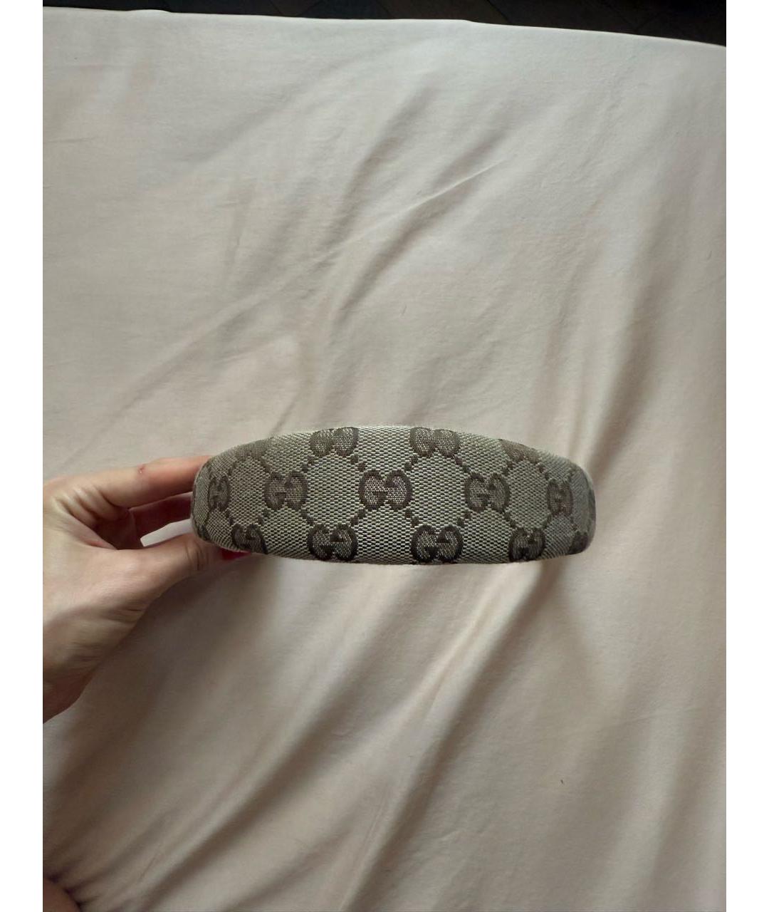 GUCCI Бежевый ободок, фото 2