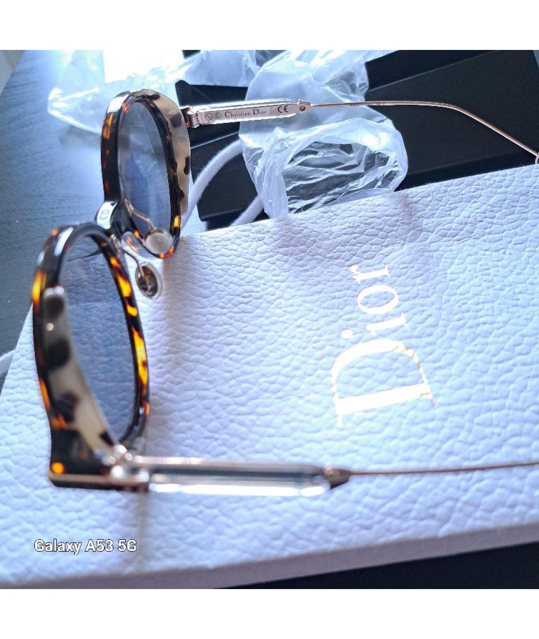 CHRISTIAN DIOR Мульти металлические солнцезащитные очки, фото 2