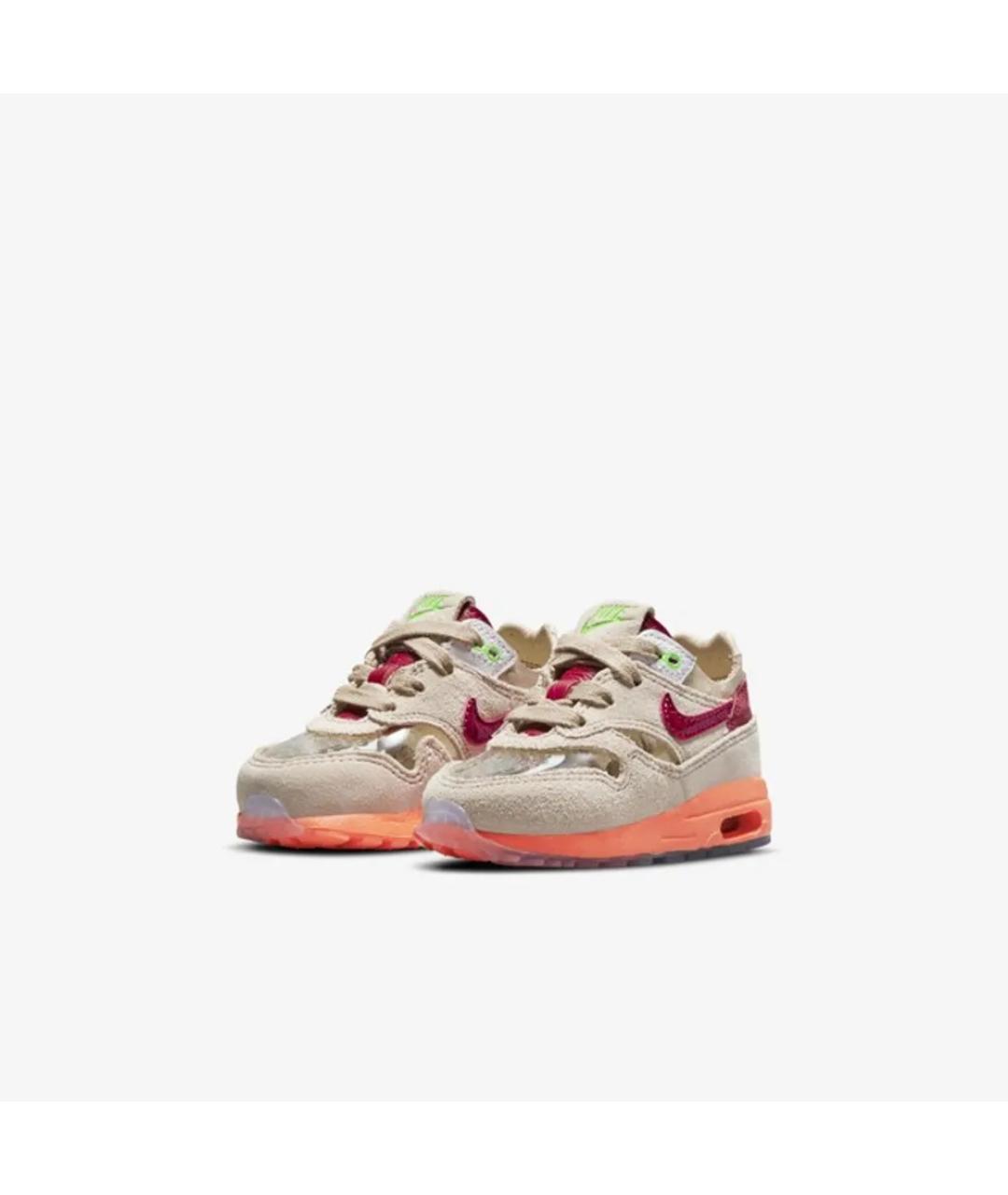 NIKE Бежевые замшевые кеды, фото 2