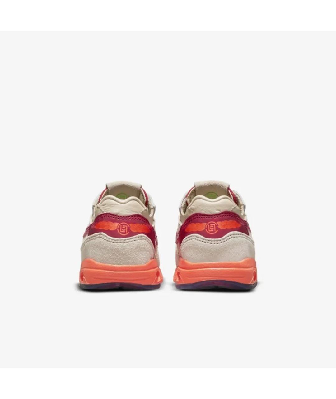 NIKE Бежевые замшевые кеды, фото 4