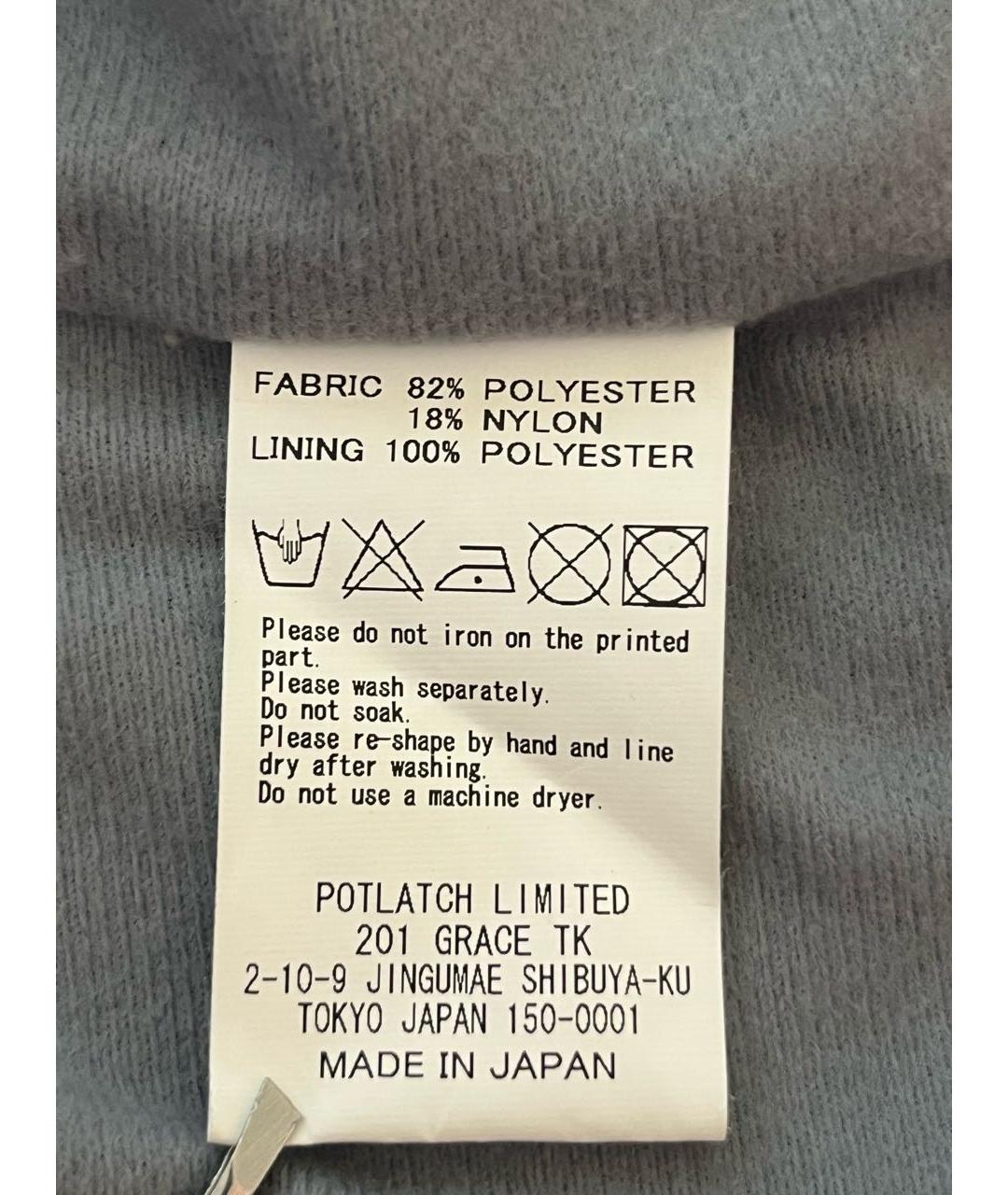 CAV EMPT Голубая полиэстеровая куртка, фото 8