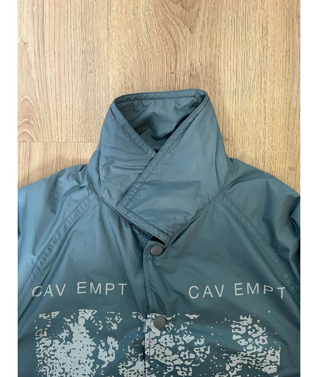 CAV EMPT Голубая полиэстеровая куртка, фото 5