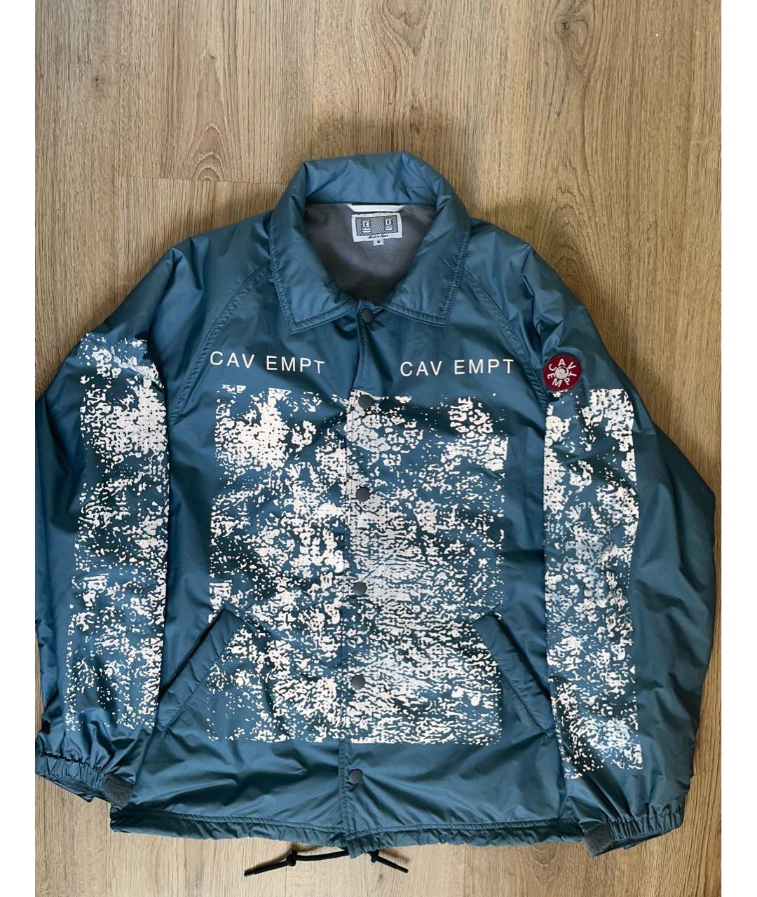 CAV EMPT Голубая полиэстеровая куртка, фото 9