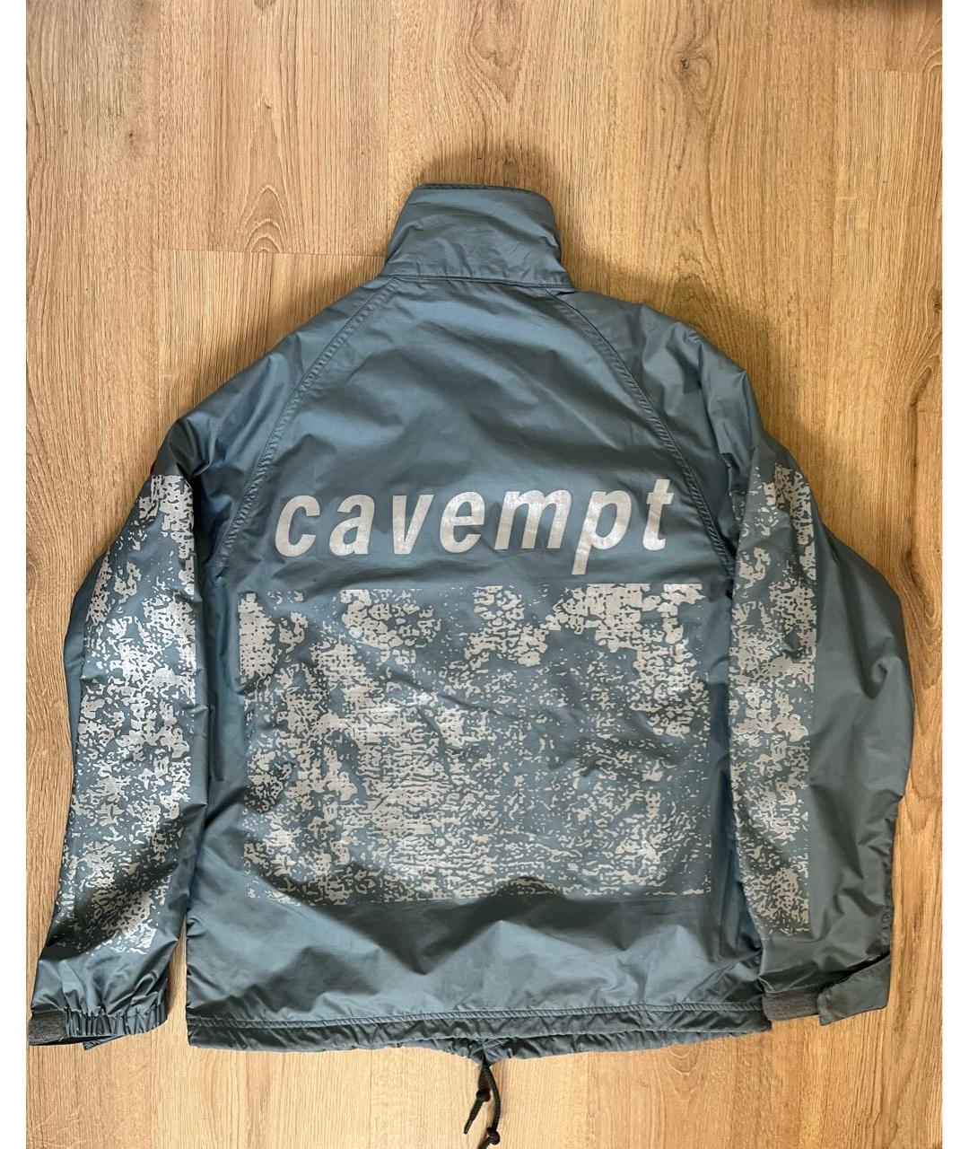 CAV EMPT Голубая полиэстеровая куртка, фото 4