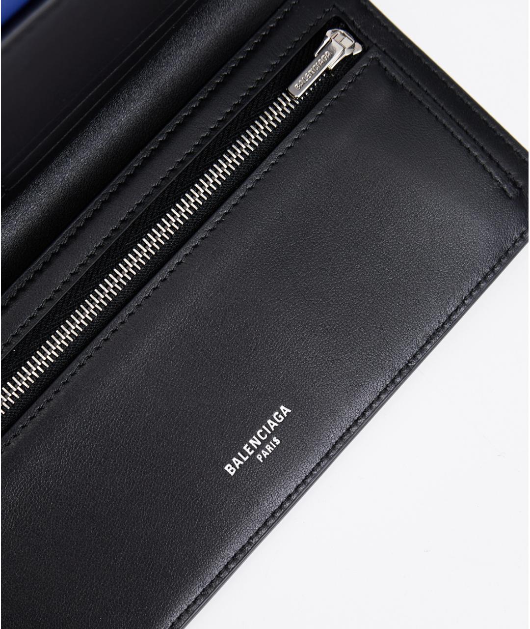 BALENCIAGA Коричневый кожаный кошелек, фото 3