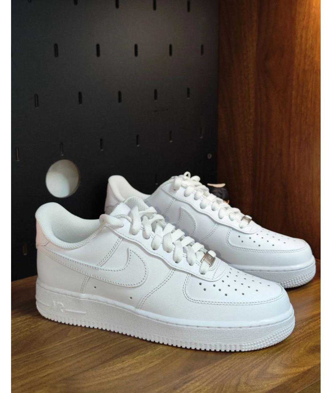 NIKE Белые низкие кроссовки / кеды, фото 4