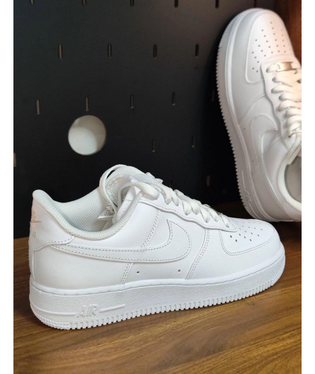 NIKE Белые низкие кроссовки / кеды, фото 3