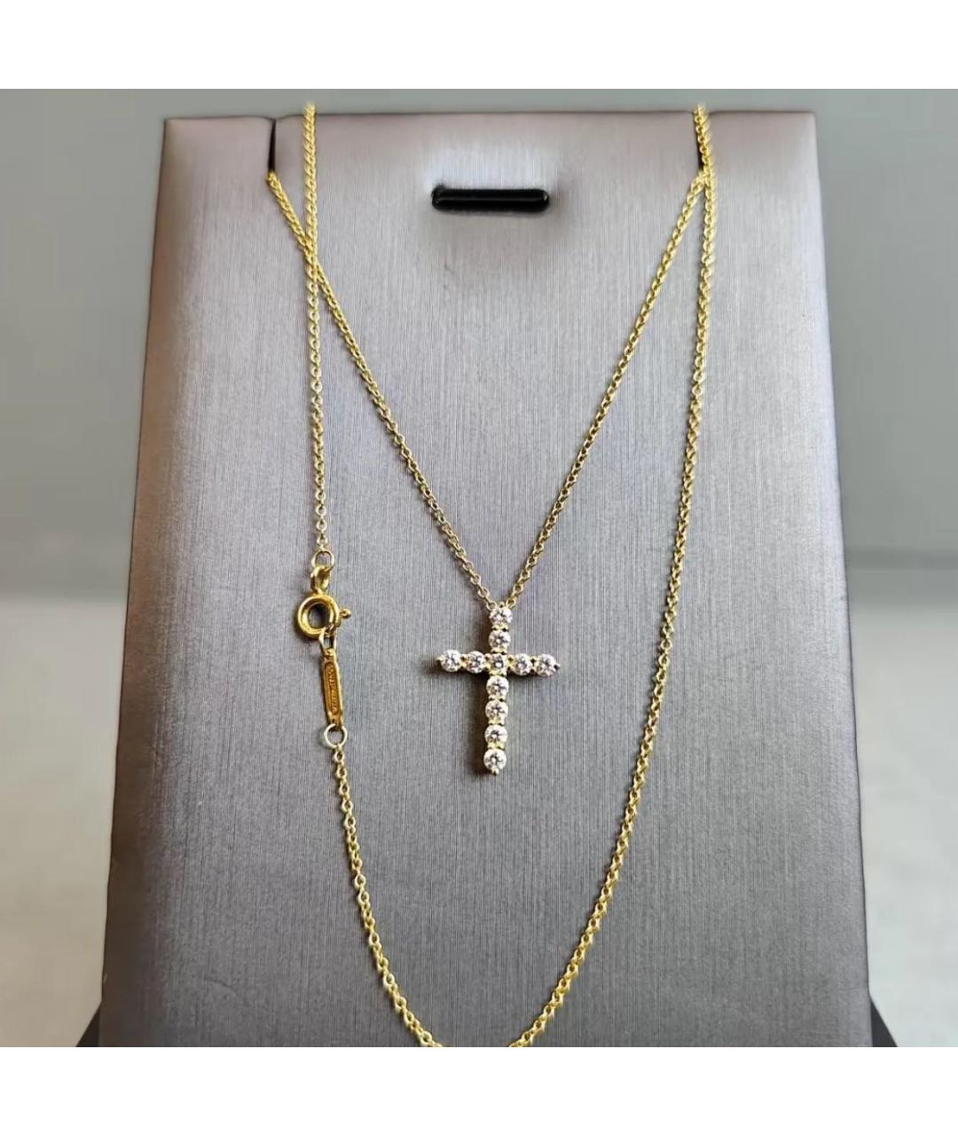 TIFFANY&CO Золотая подвеска из желтого золота, фото 2