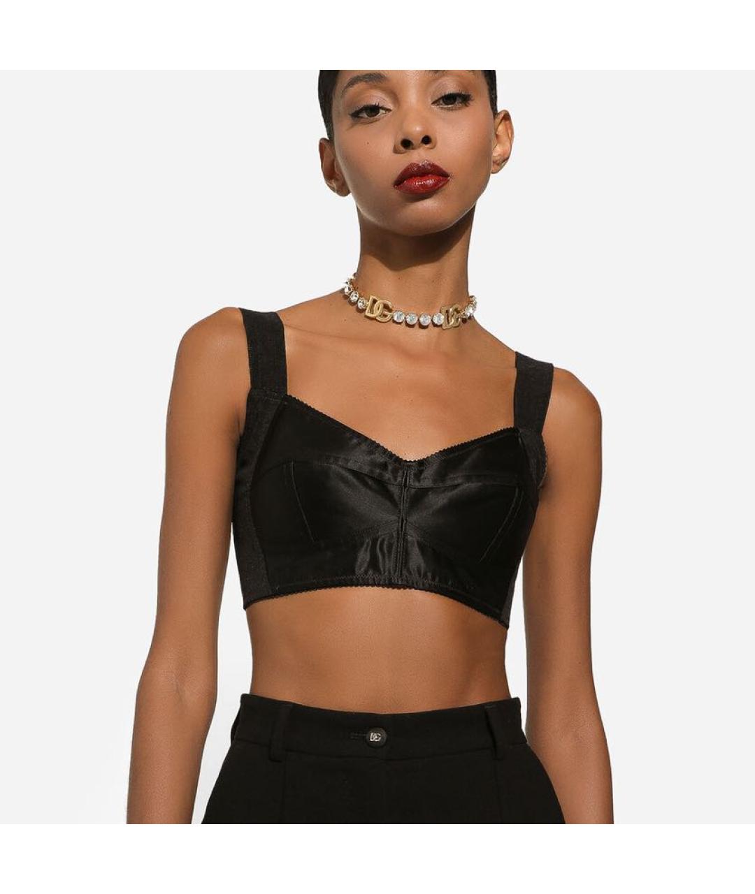 DOLCE&GABBANA Золотое латунное колье, фото 4