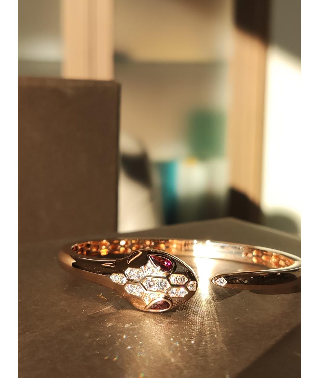 BVLGARI Золотой браслет из розового золота, фото 2