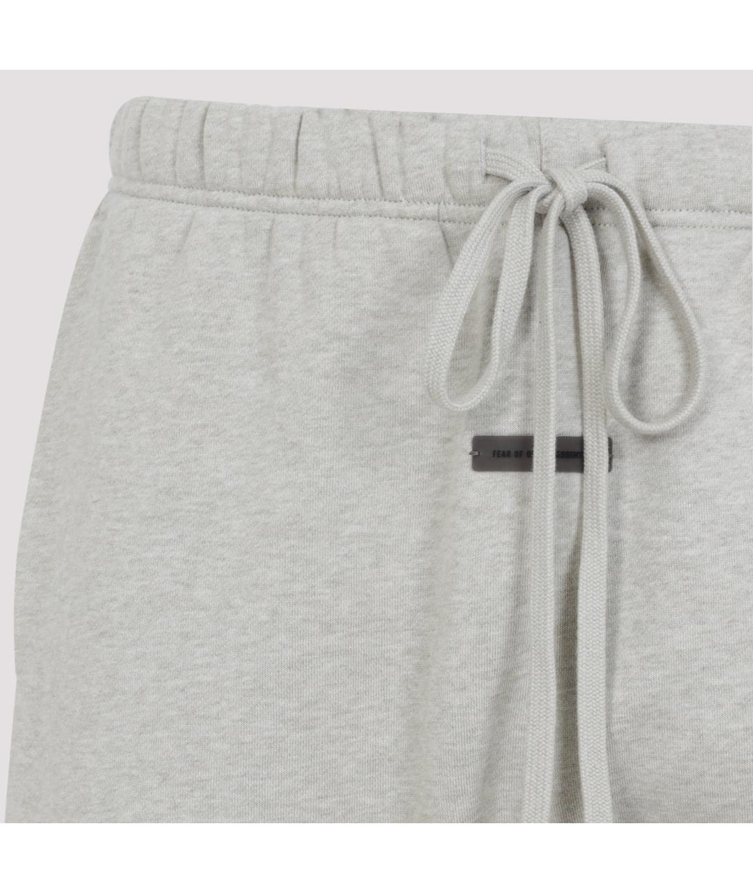 FEAR OF GOD ESSENTIALS Серые хлопко-эластановые повседневные брюки, фото 4