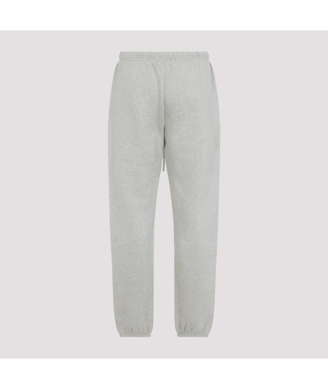FEAR OF GOD ESSENTIALS Серые хлопко-эластановые повседневные брюки, фото 3