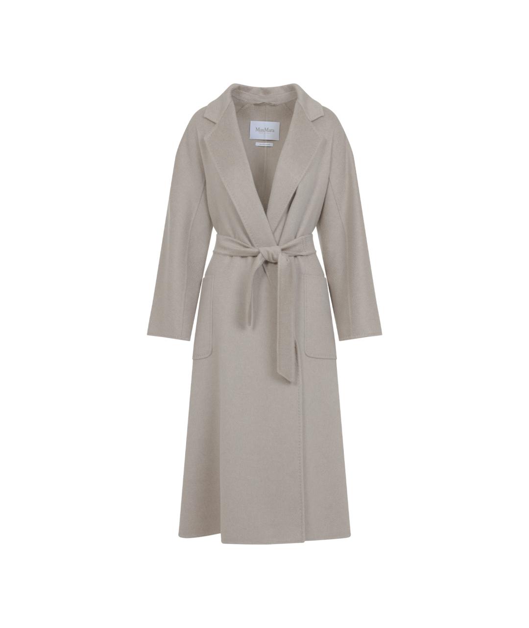 MAX MARA Серое кашемировое пальто, фото 1