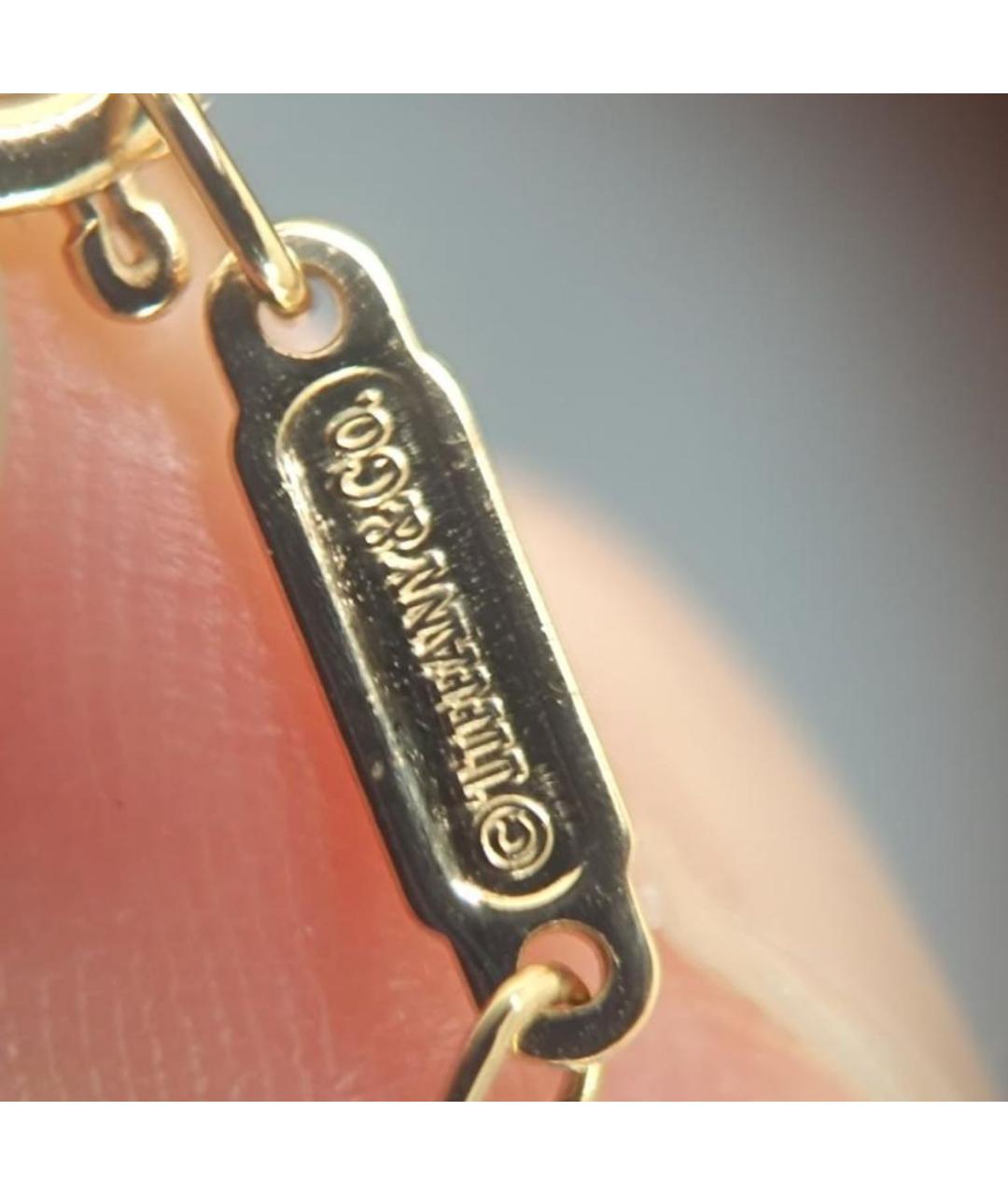 TIFFANY&CO Золотая подвеска из желтого золота, фото 6