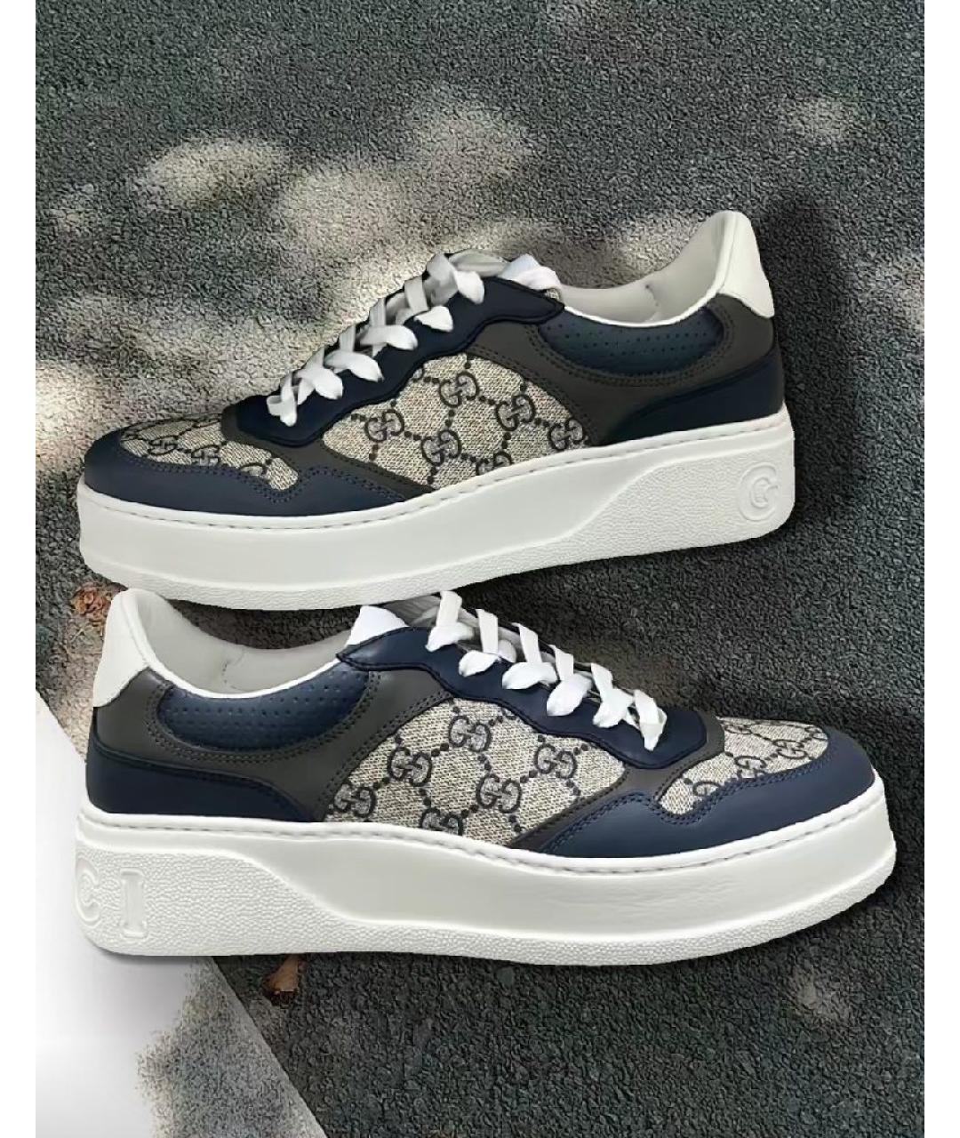 GUCCI Низкие кроссовки / кеды, фото 4