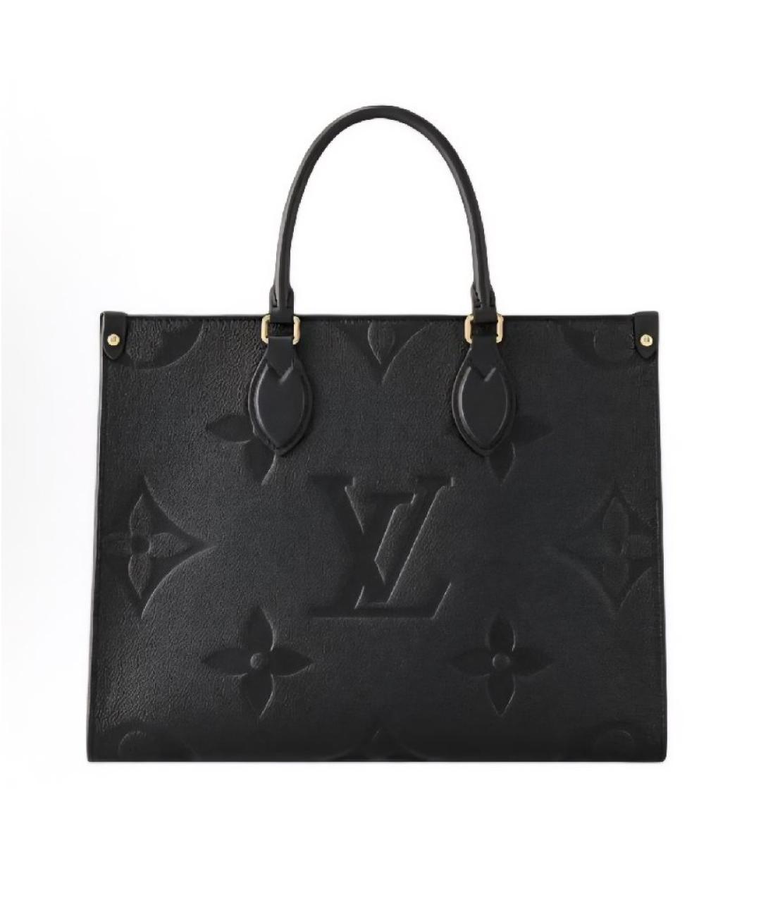 LOUIS VUITTON Черная сумка с короткими ручками, фото 7