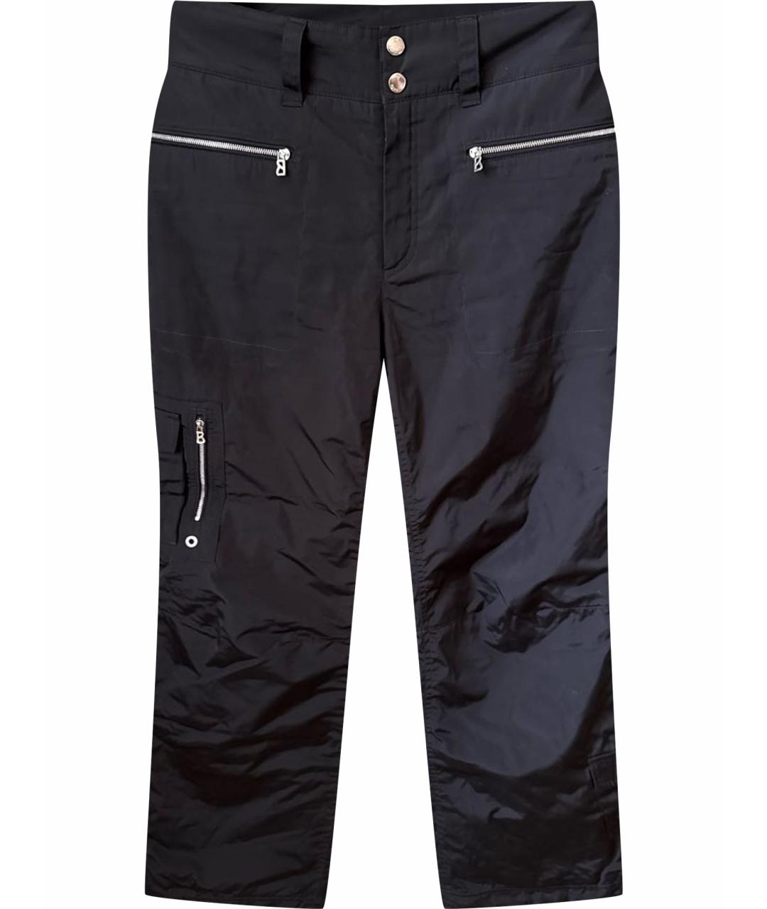 BOGNER Черные полиэстеровые спортивные брюки и шорты, фото 1