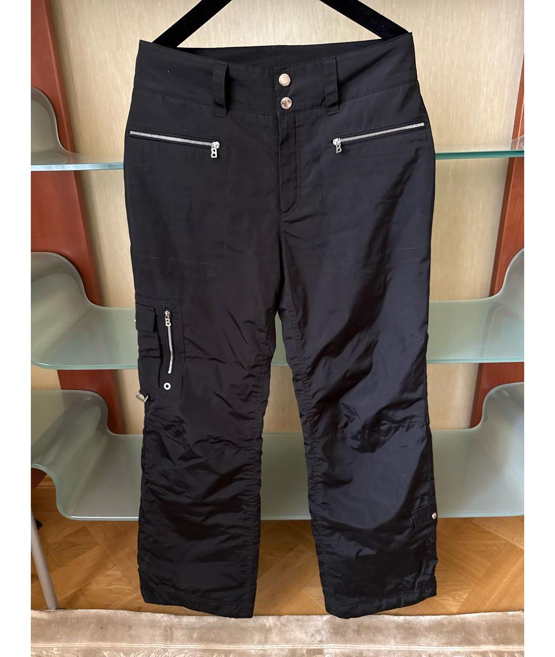 BOGNER Черные полиэстеровые спортивные брюки и шорты, фото 7
