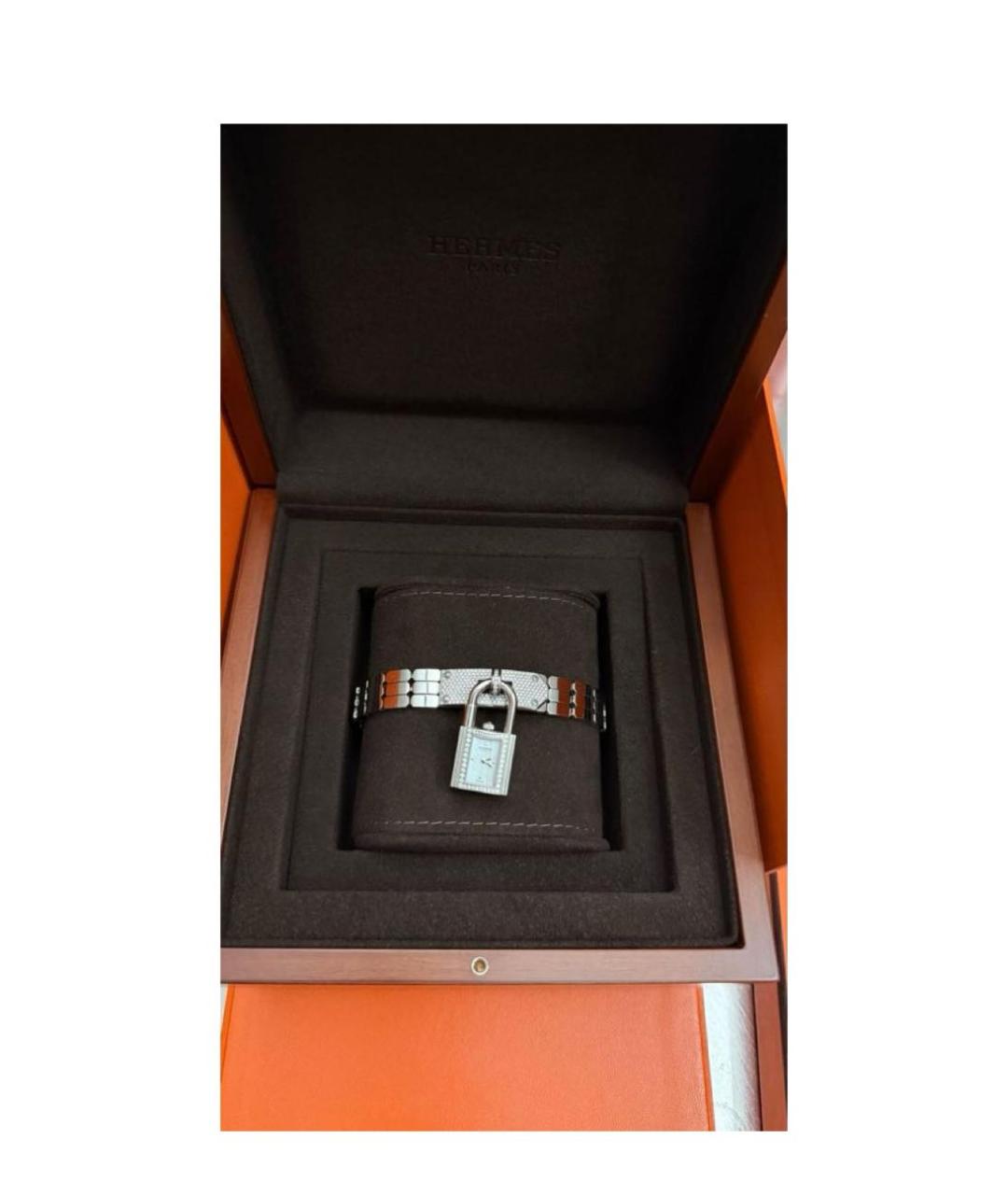 HERMES Серые часы, фото 2