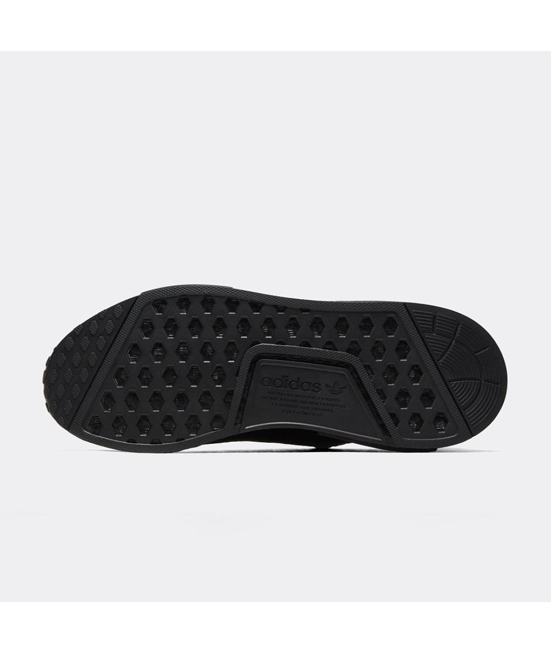 ADIDAS Черные текстильные низкие кроссовки / кеды, фото 6