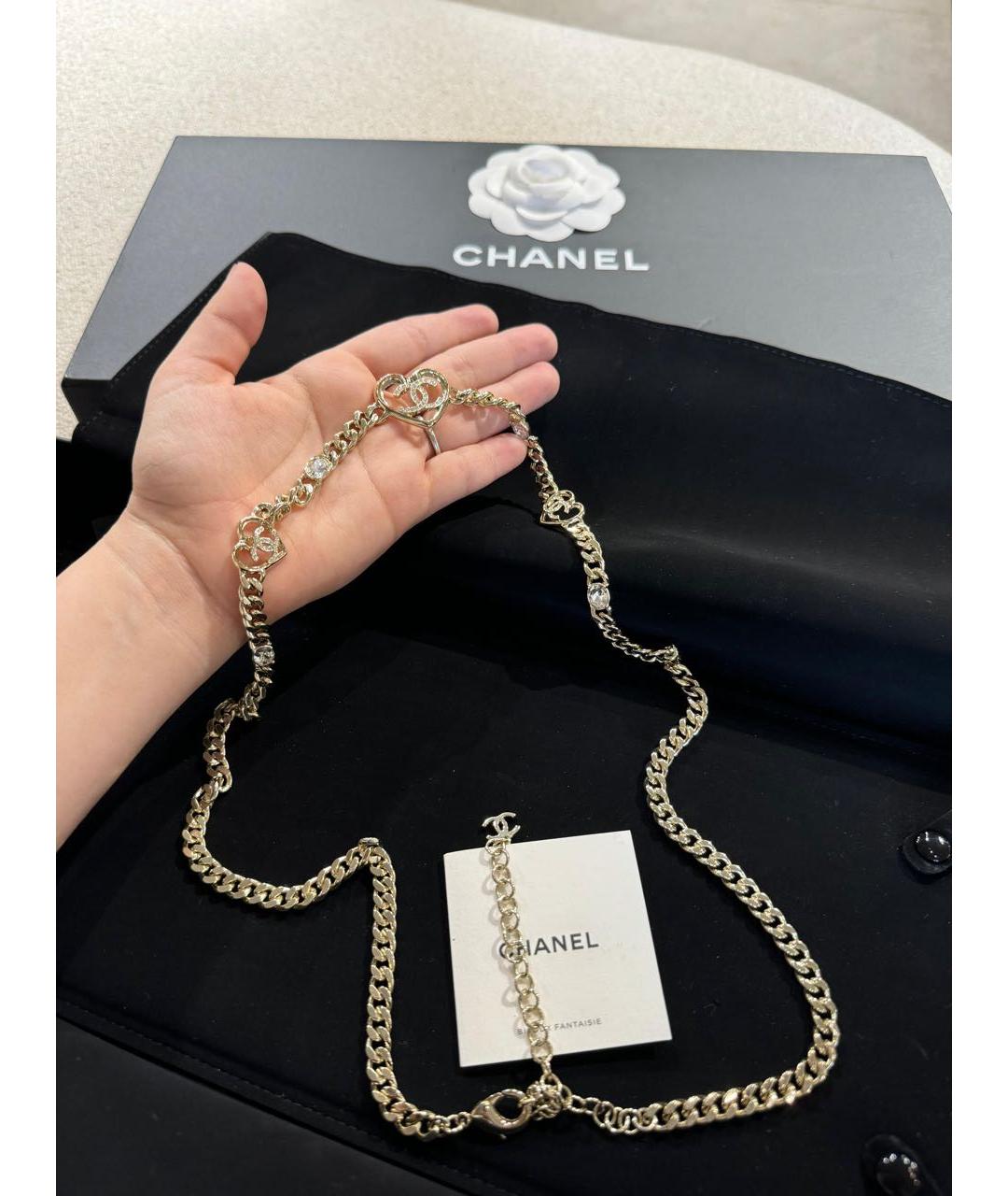 CHANEL Желтый ремень, фото 3