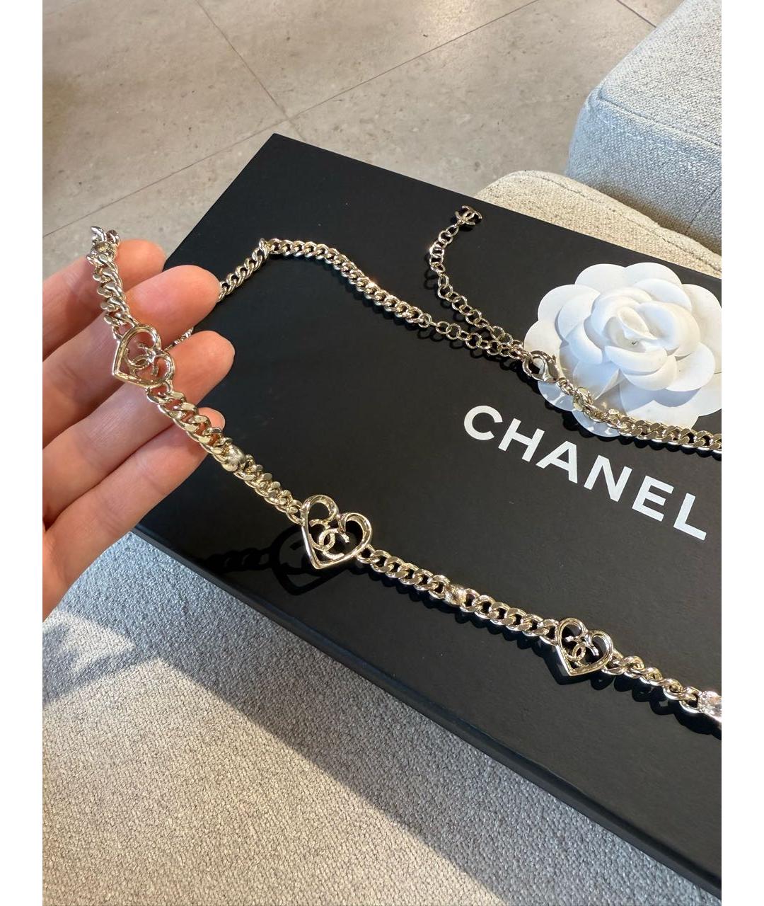 CHANEL Желтый ремень, фото 2