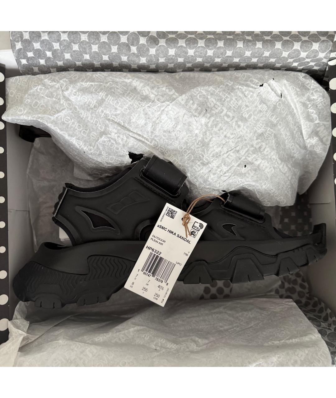 ADIDAS BY STELLA MCCARTNEY Черные сандалии, фото 2