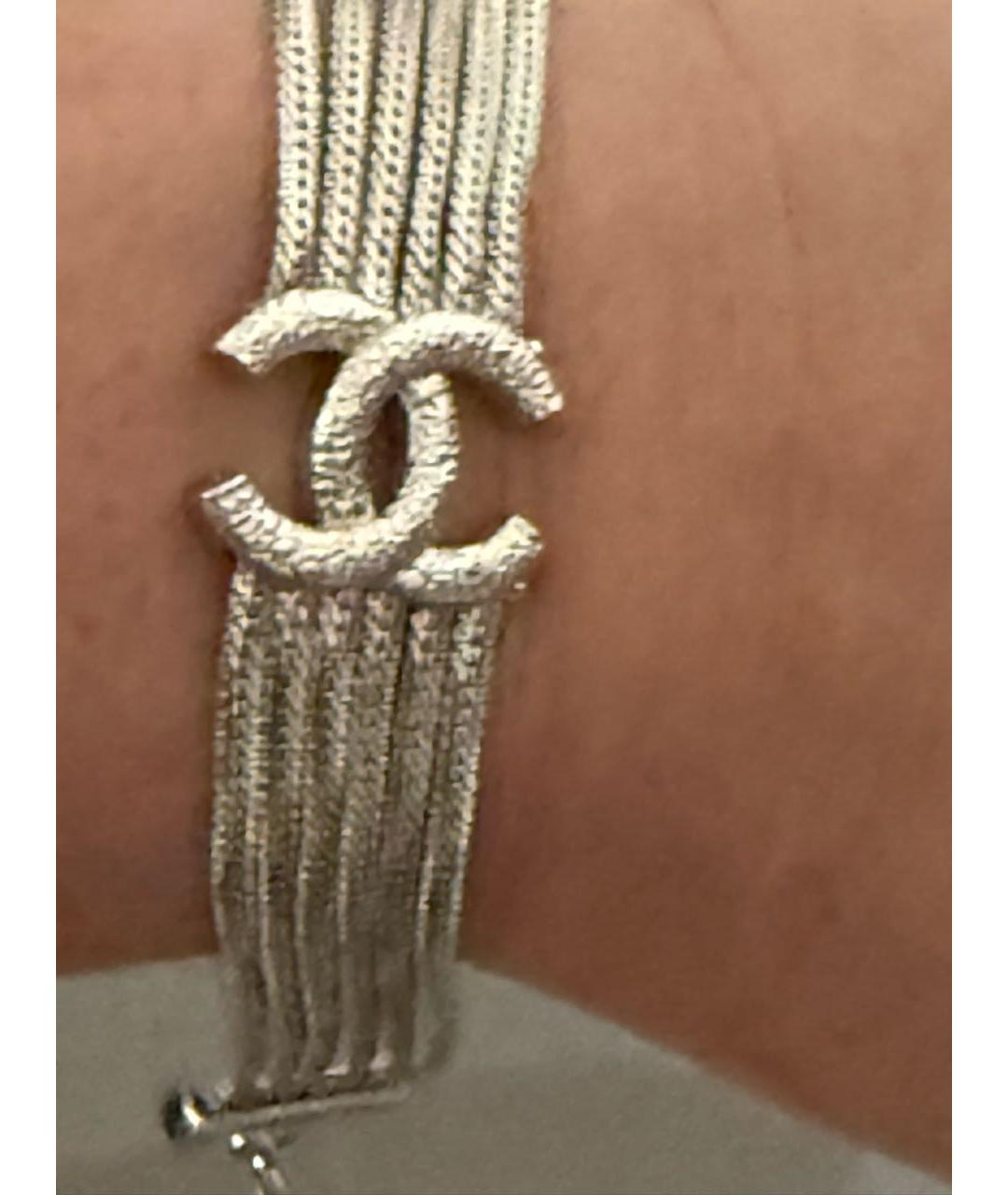 CHANEL Металлический браслет, фото 4