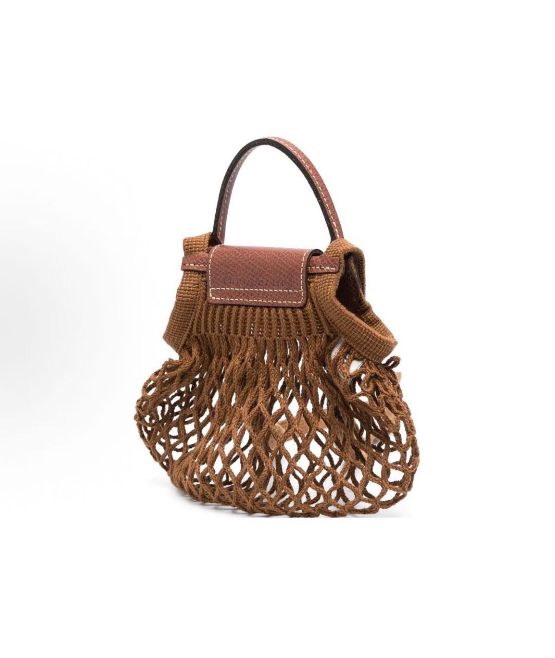LONGCHAMP Коричневая пляжная сумка, фото 2