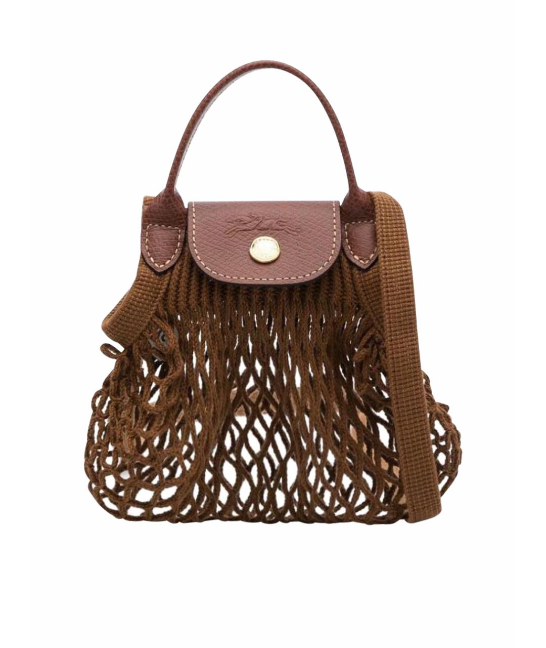 LONGCHAMP Коричневая пляжная сумка, фото 1