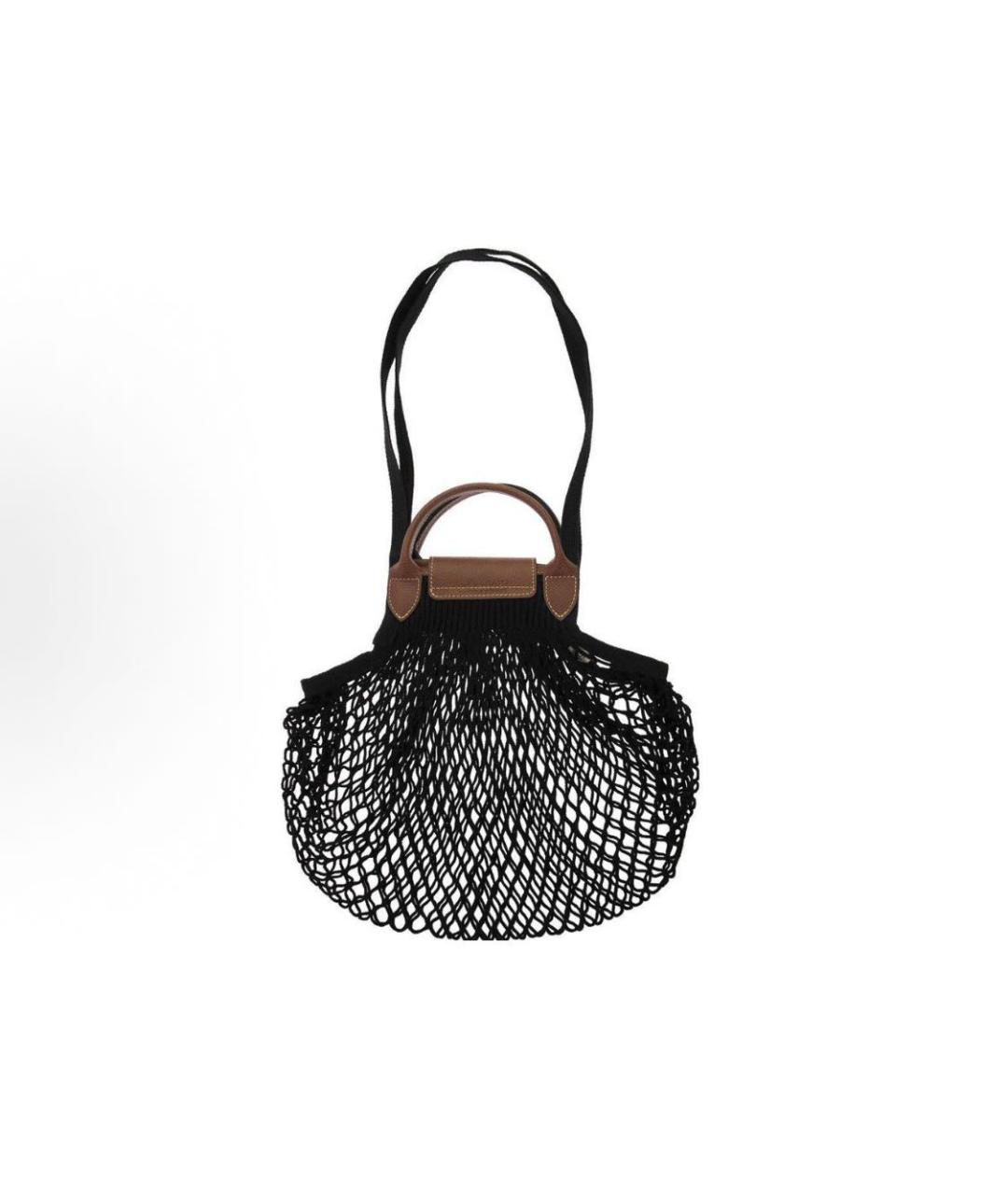 LONGCHAMP Черная пляжная сумка, фото 2