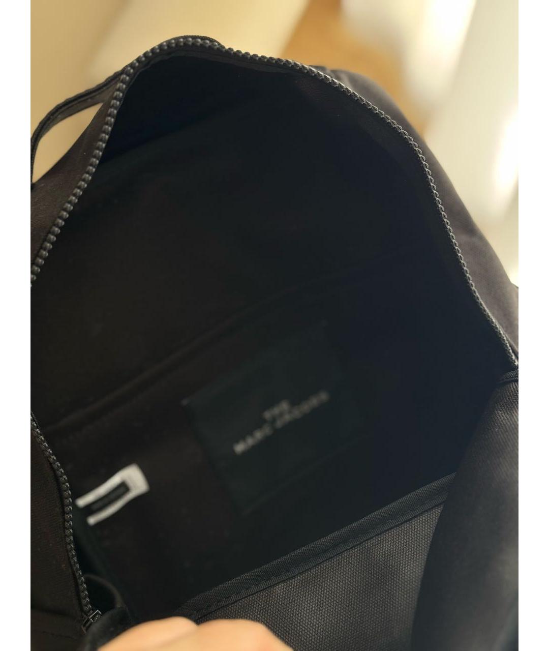 MARC JACOBS Черный хлопковый рюкзак, фото 4