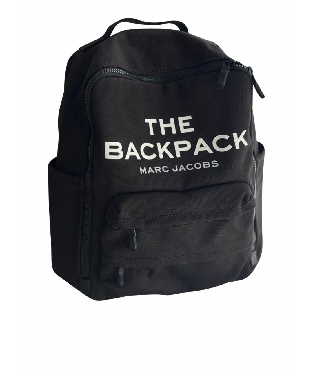 MARC JACOBS Черный хлопковый рюкзак, фото 1