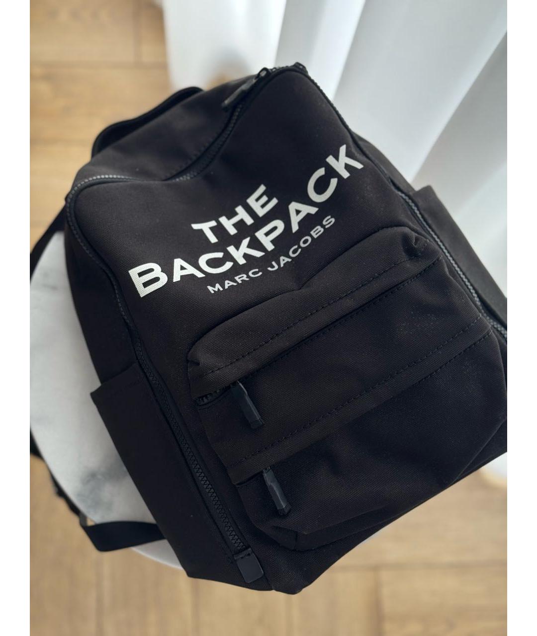 MARC JACOBS Черный хлопковый рюкзак, фото 2