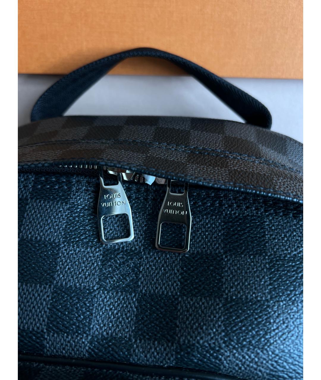 LOUIS VUITTON Серый рюкзак, фото 5