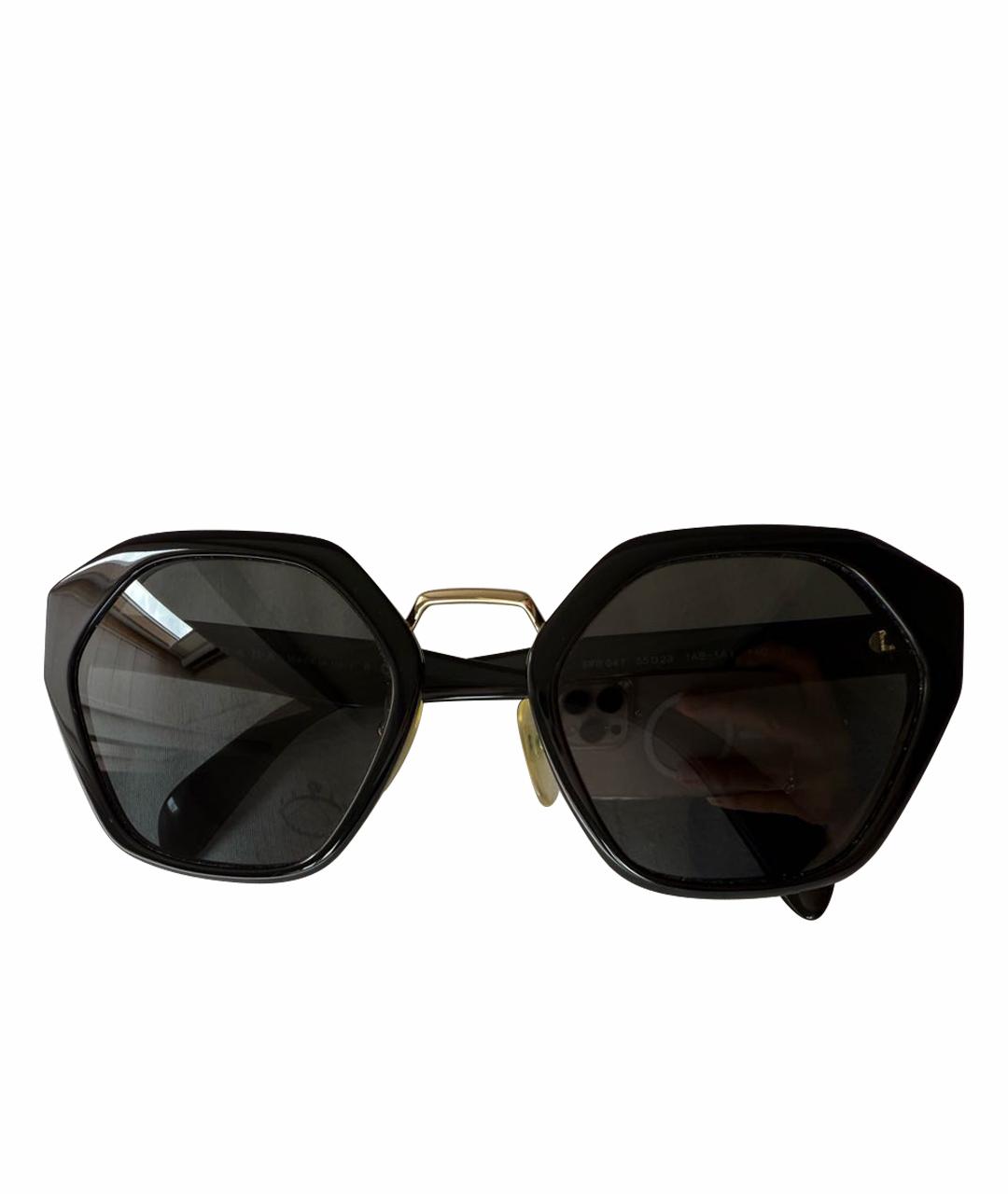 PRADA Черные солнцезащитные очки, фото 1