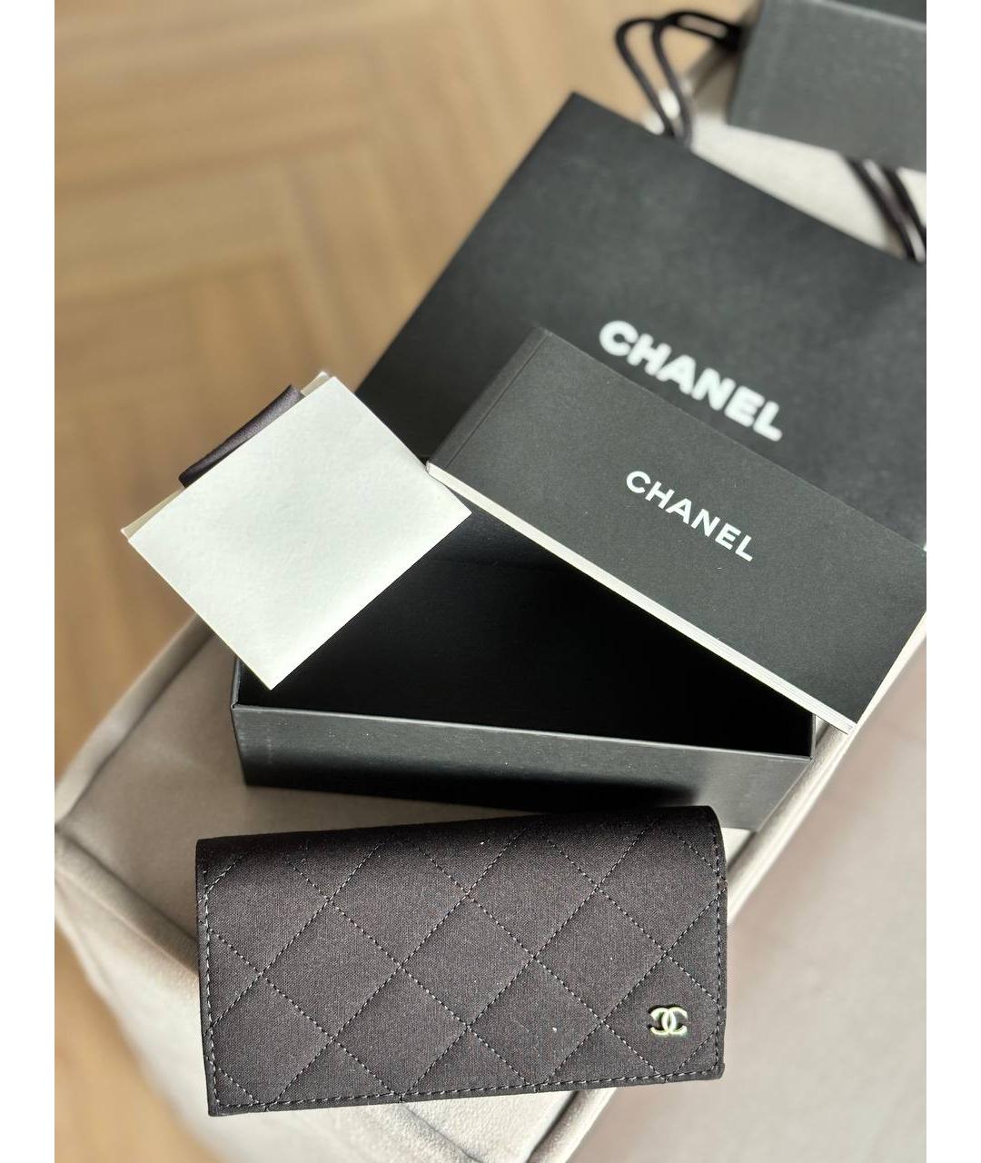CHANEL Черные пластиковые солнцезащитные очки, фото 3